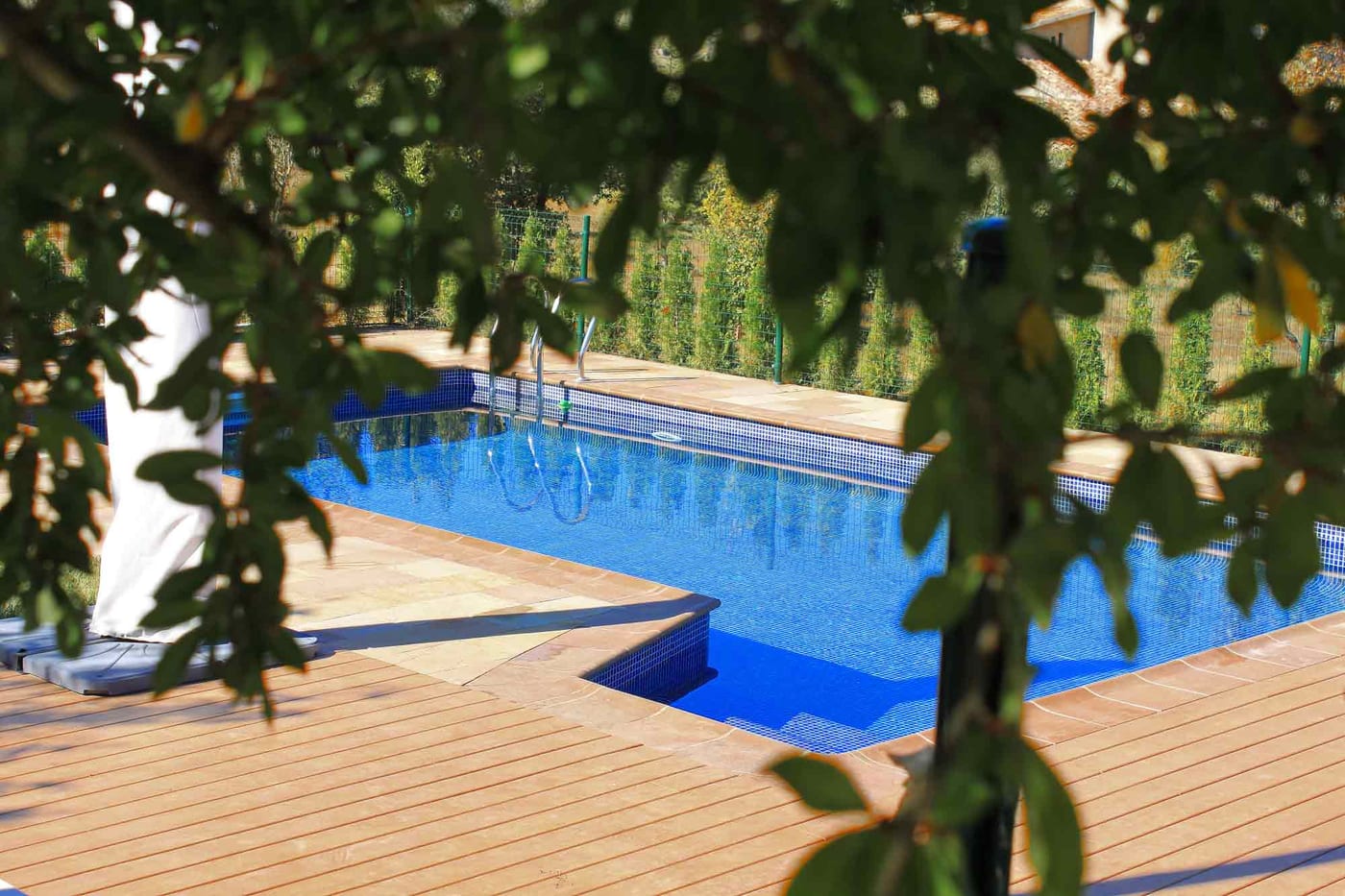 Piscina amb magraner